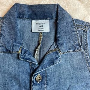 Toddler Jean Romper